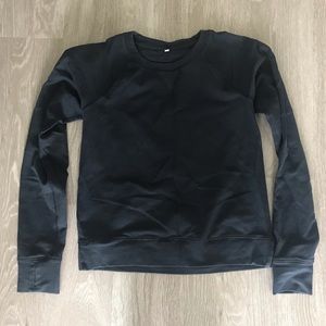 Lululemon Crew Neck Black Sweater